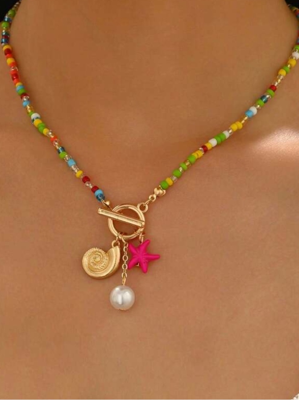 Starfish Necklace N2253